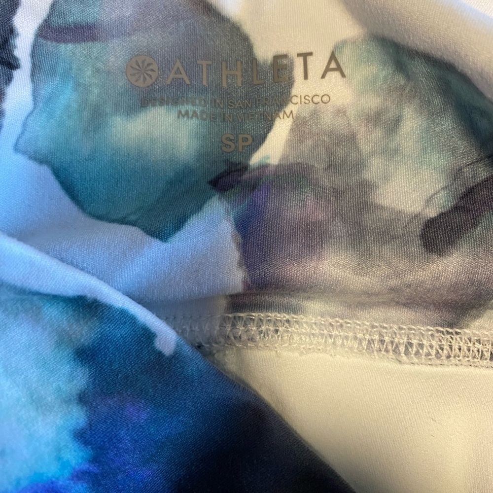 Athleta Floral Mudra 7/8 Tight - Picture 5 of 6